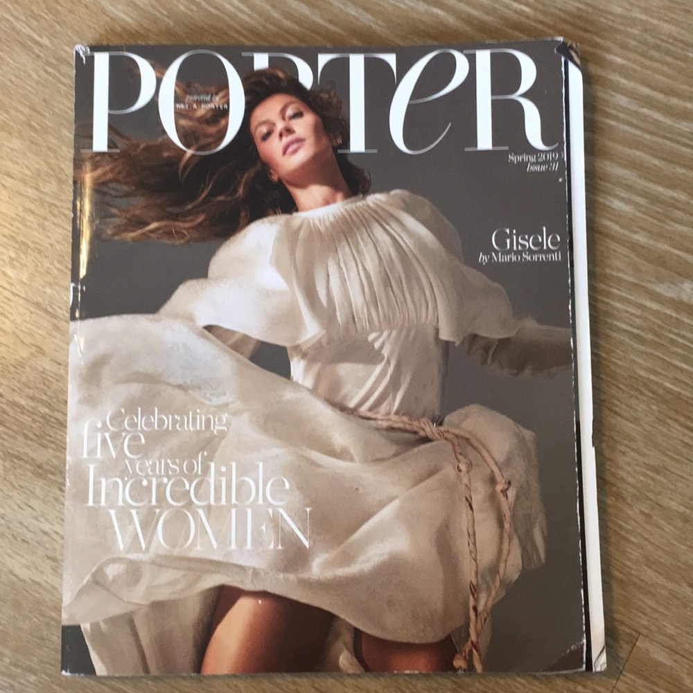 Porter Magazine Spring 2019 Giselle Bundchen